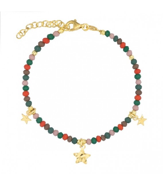 PULSERA PIEDRAS COLORES ESTRELLAS MARTELE - PU5424CH/24