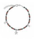 PULSERA PIEDRAS COLORES ESTRELLAS MARTELE - PU5424R/24