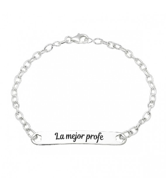 PULSERA MENSAJE LA MEJOR PROFE - PU3957