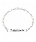 PULSERA MENSAJE TE QUIERO MUCHO - PU3962