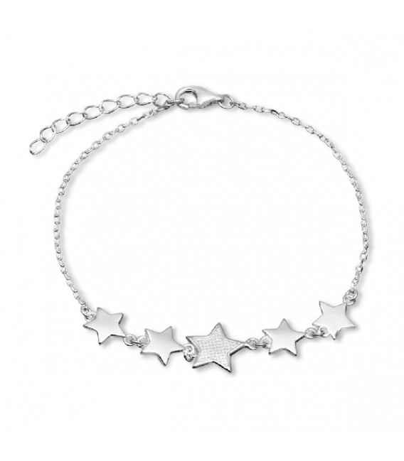 PULSERA ESTRELLA CENTRO +4 LISAS - PU4426