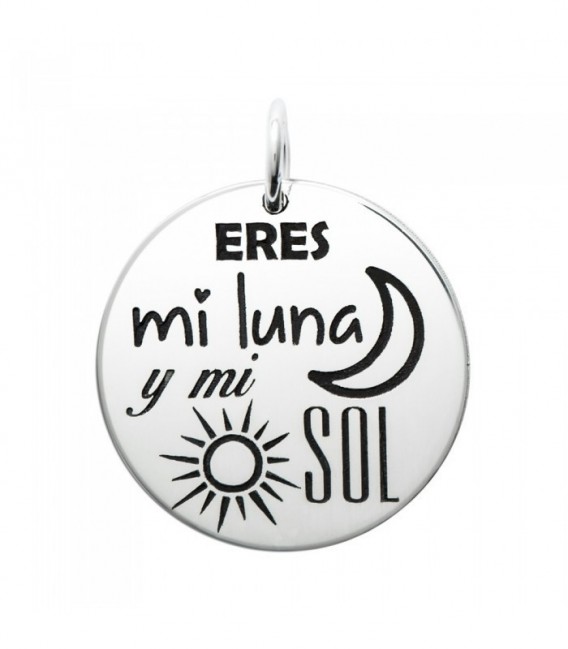 MEDALLA ERES MI LUNA Y MI SOL - CO2592