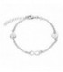 PULSERA 2 CORAZON LISO + INFINITO - PU4497R