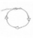 PULSERA 3 ESTRELLA CALADA EN LINEA - PU4498R