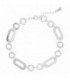 PULSERA CIRCULOS + OVALES PLANOS LISOS - PU5605R