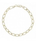 PULSERA OVAL TUBO CUADRADO HUECA - PU5617CH