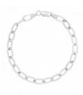 PULSERA OVAL TUBO CUADRADO HUECA - PU5617R