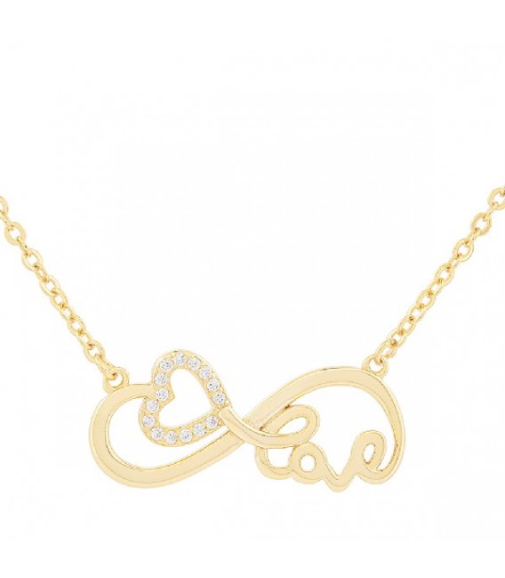 GARG. INFINITO LOVE CORAZON CZ - GA1851CH