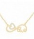 GARG. INFINITO LOVE CORAZON CZ - GA1851CH