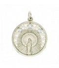 VIRGEN PILAR 22 MM 3 CZ 2 MICRAS - CO2888CH