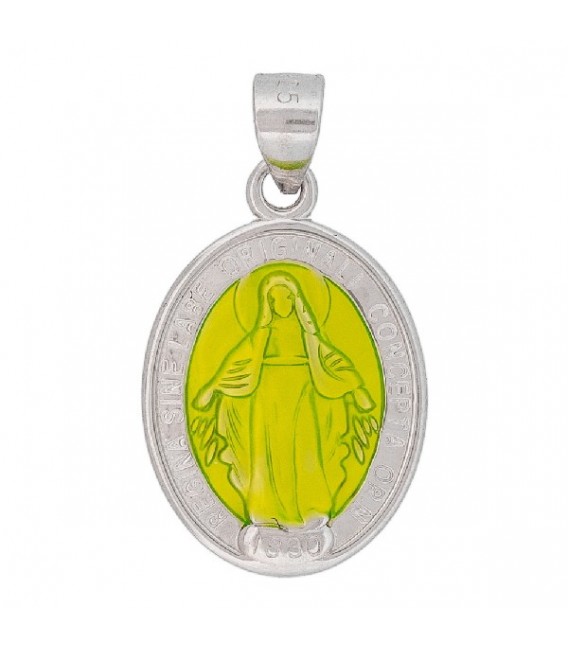 COLGANTE VIRGEN MILAGROSA ESMALTE - CO2980R/16