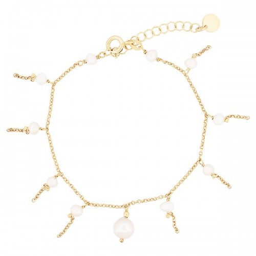 PULSERA PERLAS NATURALES COLGANDO - PU5754CH