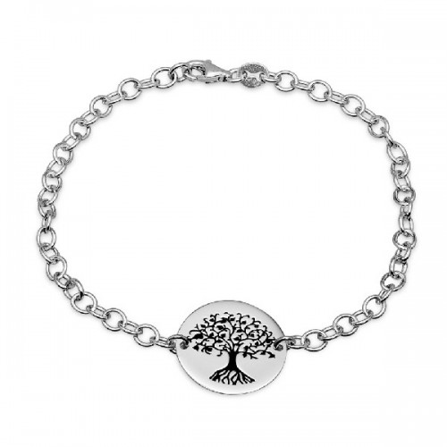 PULSERA ARBOL VIDA DISCO 17MM - PU4530