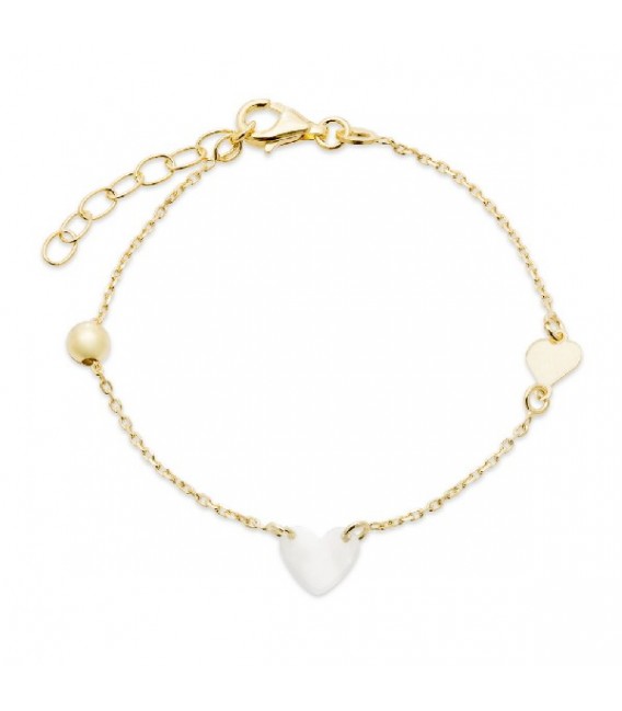 PULSERA CORAZON NACAR - PU4594CH