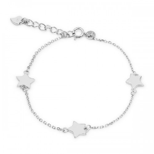 PULSERA 3 ESTRELLAS LISAS EN LINEA - PU4639