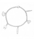 PULSERA DE LAS BELLAS ARTES RODIO - PU4787