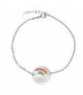 PULSERA ARCO IRIS, UNIDOS SEREMOS MEJORES. - PU4976R