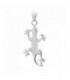 COLGANTE SALAMANDRA PLATA LISA - CO2825