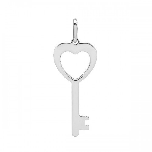 COLGANTE LLAVE PLANA CORAZON - CO2829