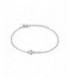 PULSERA LLAVE PLATA CENTRO - PU3946