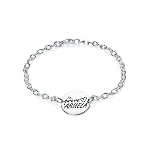 PULSERA MEDALLA TE QUIERO ABUELA - PU4108