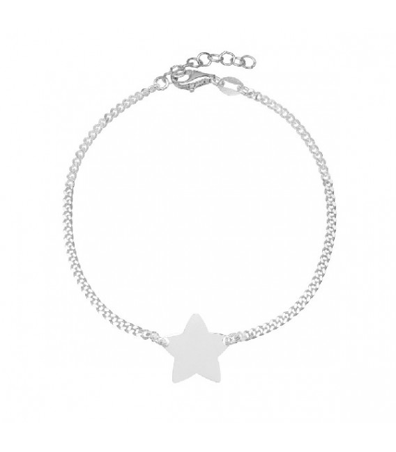 PULSERA CADENA BARBADA CENTRO ESTRELLA - PU5149