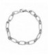 PULSERA ESLABON OVAL HUECO - PU5140R