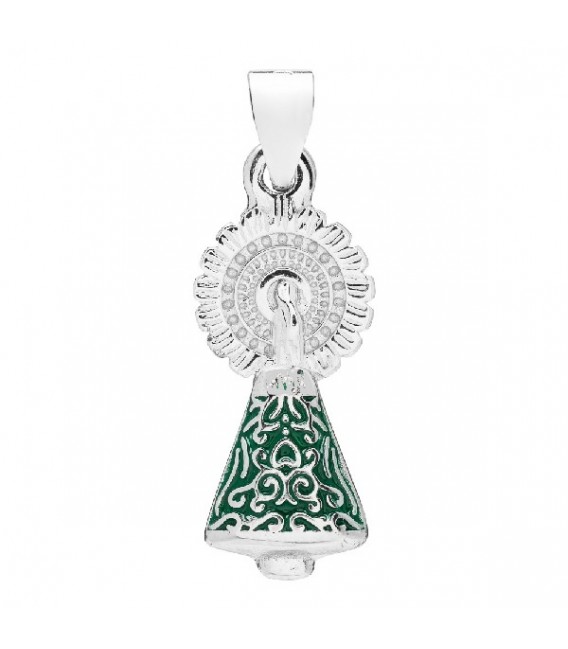 COLGANTE VIRGEN DEL PILAR ESMALTE - CO2728/16