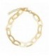 PULSERA ESLABONES OVAL PLANOS - PU5343CH