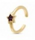 PENDIENTE EAR CUFF ESTRELLA CZ - PE6039CH/13