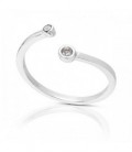 SORTIJA MIDI-RING 2 CHATONES - SO1507R